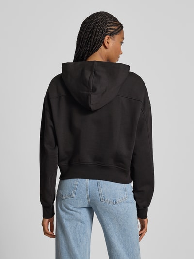 Calvin Klein Jeans Oversized Sweatjacke mit Kapuze Black 5