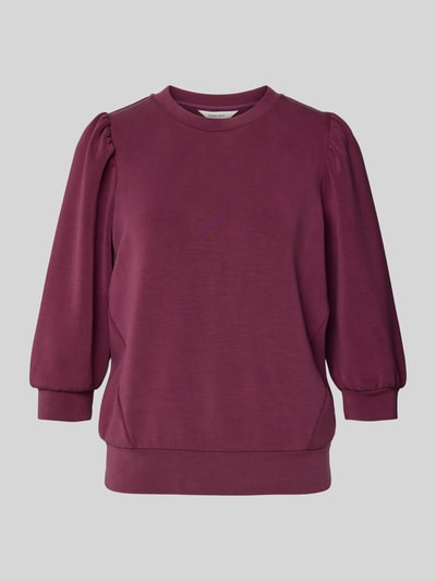 Selected Femme Regular fit pullover van modalmix, model 'TENNY' Prune - 2