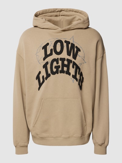 Low Lights Studios Hoodie mit Label-Patch Beige 2