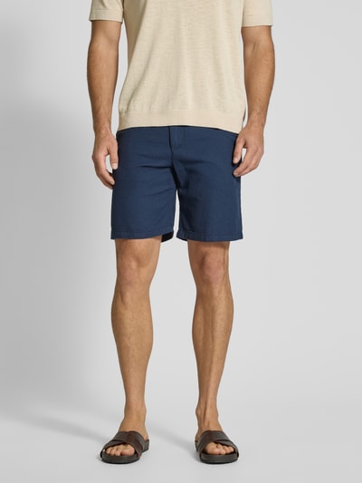 SELECTED HOMME Szorty o kroju regular fit z kieszeniami z tyłu Granatowy 4