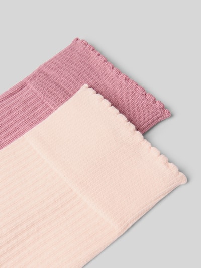 PUMA Socken mit Label-Print im 2er-Pack Rosa 2