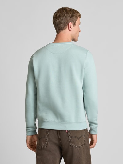 Blend Sweatshirt met ronde hals en logo Mintgroen - 5