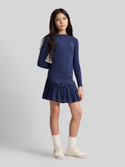 Polo Ralph Lauren Teens Regular Fit Kleid mit Logo-Stitching Marine 1
