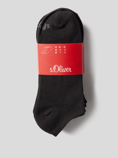 s.Oliver RED LABEL Sneakersocken im 5er-Pack Black 5