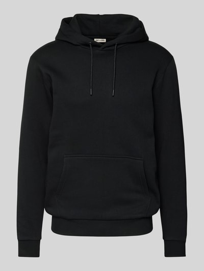 Produktfoto, Regular Fit Hoodie aus Baumwoll-Mix Modell 'CERES' von Only & Sons, Optik: Unifarben, Kängurutasche, Kapuze, Langarm, gerippt