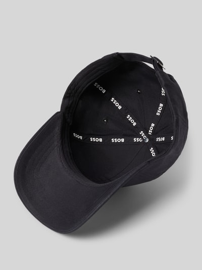 Produktfoto, Basecap aus reiner Baumwolle Modell 'ZED-BOSS-ME' von BOSS, Optik: Unifarben, Label-Applikation, Twill, verstellbarer Riegel, eingestickte Luftlöcher