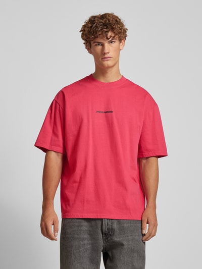 Pegador Oversized T-Shirt mit Logo-Print Modell 'COLNE' Pink 4