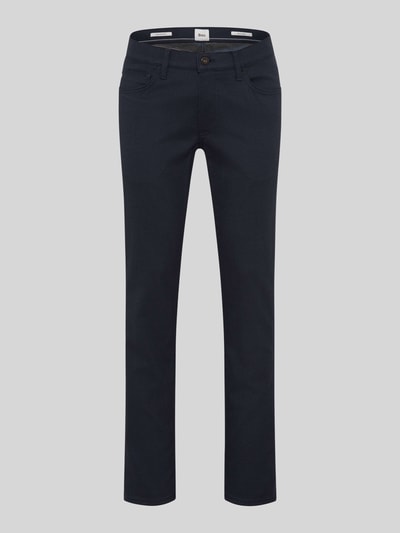 Brax Stoffhose aus Baumwoll-Mix mit Viskose-Anteil Modell 'Cadiz' Marine 2