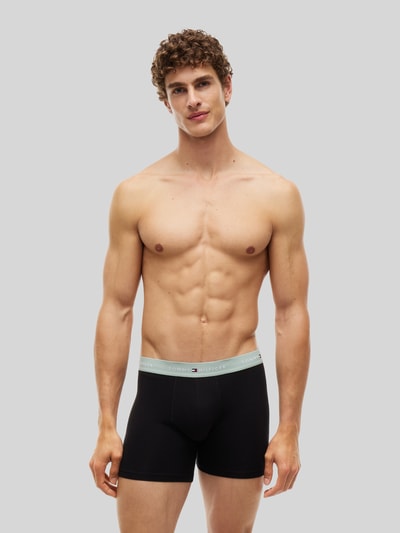 Tommy Hilfiger Trunks mit Logo-Bund Black 6