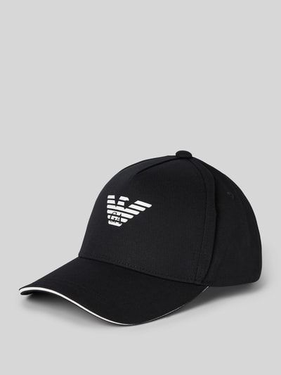 Emporio Armani Cap mit verstärktem Schirm Black 1