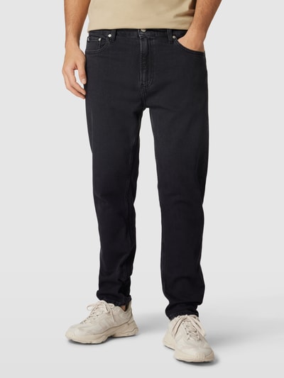 Calvin Klein Jeans Jeansy o luźnym kroju z 5 kieszeniami model ‘DAD JEAN’ Czarny 4