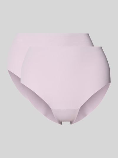 MAGIC Bodyfashion High waist broek met elastische band, model 'Dream' Mauve - 1