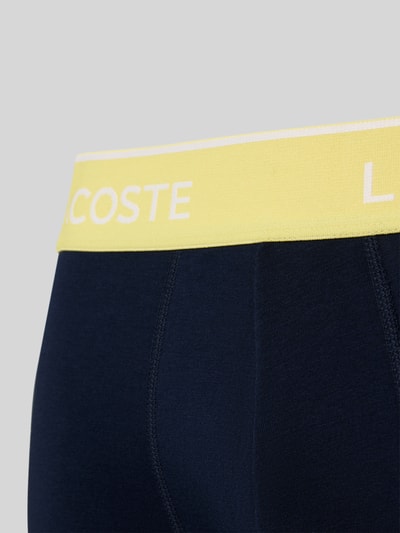 Lacoste Boxershort van katoenmix in set van 3 Marineblauw - 2