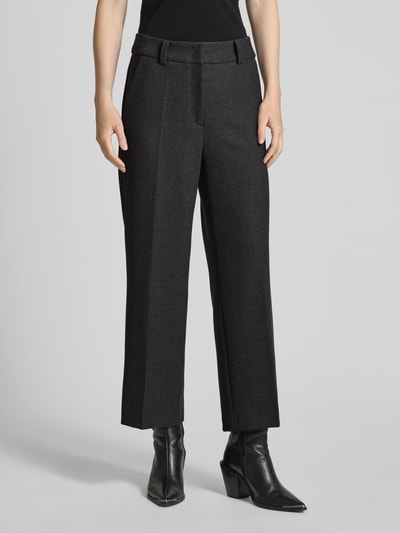 Cambio Wide Fit Stoffhose mit Viskose-Anteil Modell 'California' Anthrazit 4