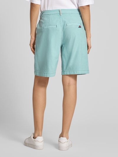 Buena Vista Wide Leg Chino-Shorts mit Eingrifftaschen Tuerkis 5