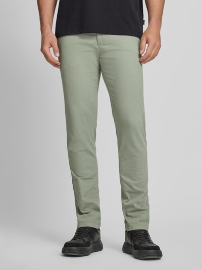 BOSS Orange Slim Fit Chino aus Baumwoll-Mix Gruen 4