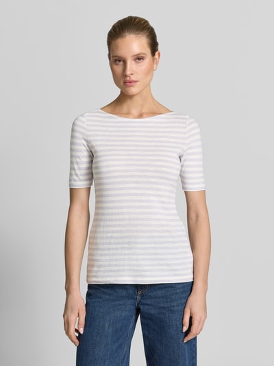 Marc O'Polo Regular Fit T-Shirt aus reiner Baumwolle Hellblau 4