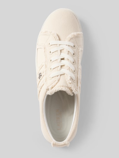 Lauren Ralph Lauren Sneaker mit Label-Detail Modell 'JANSON FRAY' Offwhite 3