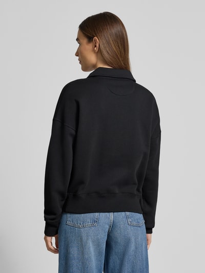 Polo Ralph Lauren Sweatshirt mit Polokragen und Label-Stitching Black 5
