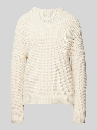 Marc O'Polo Denim Gebreide pullover met ronde hals Offwhite - 2