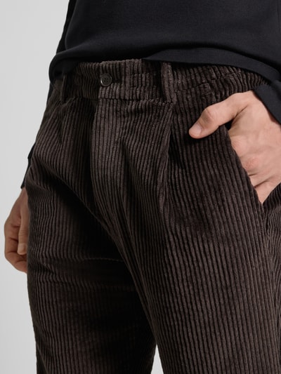 Drykorn Regular Fit Cordhose mit Gesäßtaschen Modell 'CHASY' Dunkelbraun 3