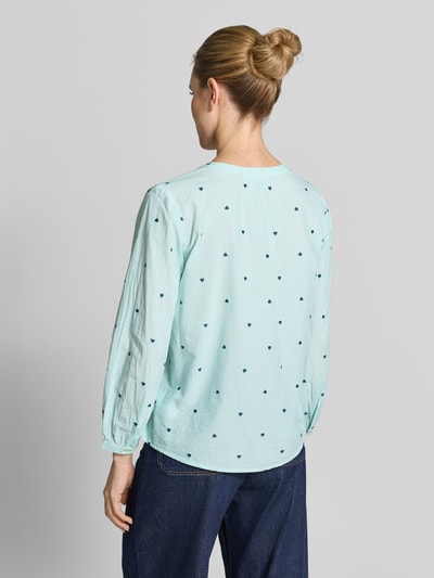 Tom Tailor Regular Fit Hemdbluse aus reiner Baumwolle Mint 5