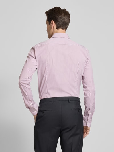 BOSS Slim Fit Business-Hemd mit Knopfleiste Purple 5