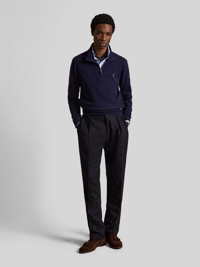 Polo Ralph Lauren 'Regular fit' schipperstrui van pure wol Marineblauw - 1