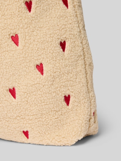 STUDIO NOOS Mom Bag mit Allover-Motiv-Stitching Modell 'Teddy' Sand 3