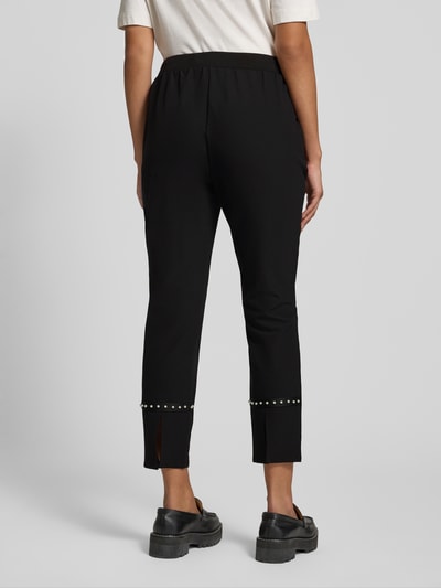 Liu Jo Sport Stoffhose mit elastischem Bund Black 5