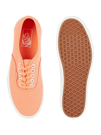 Vans Sneakers van textiel, model 'Authentic Platform'  Oranje - 4