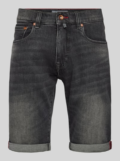 Pierre Cardin Szorty jeansowe z 5 kieszeniami model ‘Lyon’ Antracytowy 2