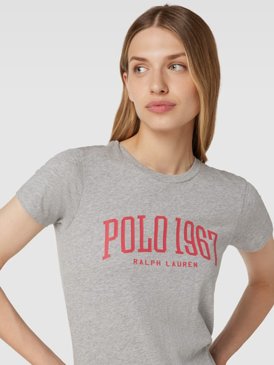 Polo Ralph Lauren T-shirt met ronde hals Middengrijs - 3