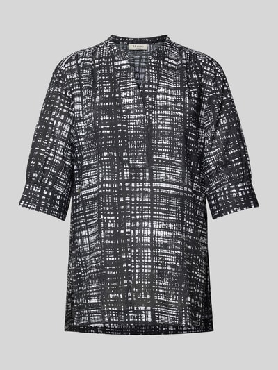 MAERZ Muenchen Regular Fit Bluse mit Tunikakragen Black 2
