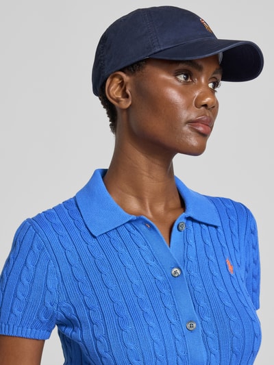 Polo Ralph Lauren Bluzka z dzianiny z wyhaftowanym logo Królewski niebieski 3