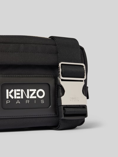 Kenzo Crossbody Bag mit Label-Patch Black 3