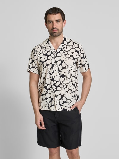 SELECTED HOMME Vrijetijdsoverhemd met knoopsluiting Zwart - 4