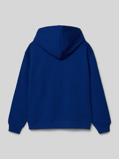 Calvin Klein Jeans Hoodie met labelprint Koningsblauw - 3