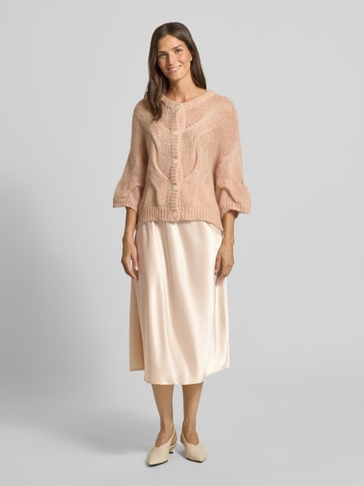 ZABAIONE Midirok met elastische band Ecru - 1