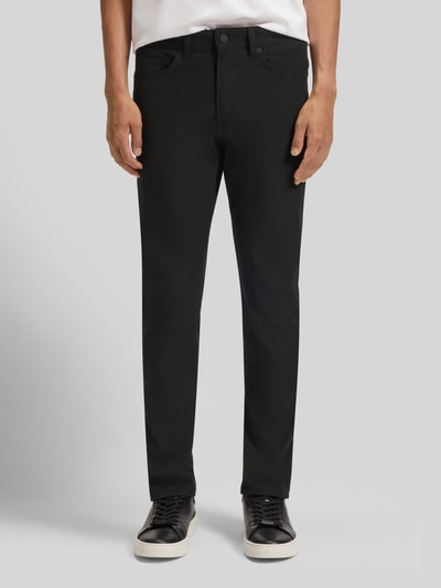 BOSS Slim Fit Hose aus Baumwoll-Mix Modell 'DELAWARE5' Black 4