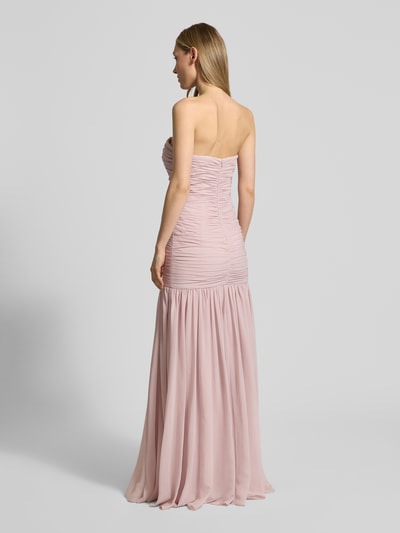 unique Maxikleid im Off-Shoulder-Look mit Raffungen Rosa 5