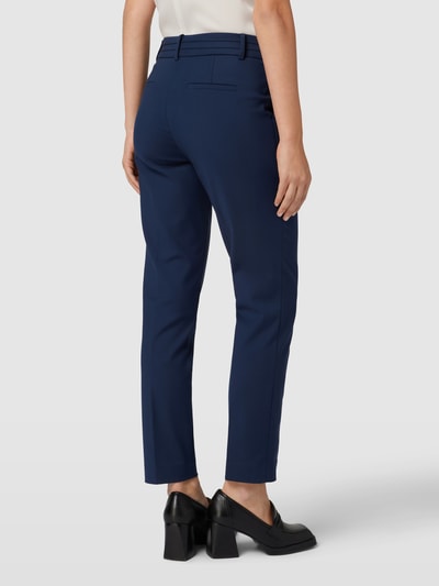 More & More Pantalon met siernaden Marineblauw - 5