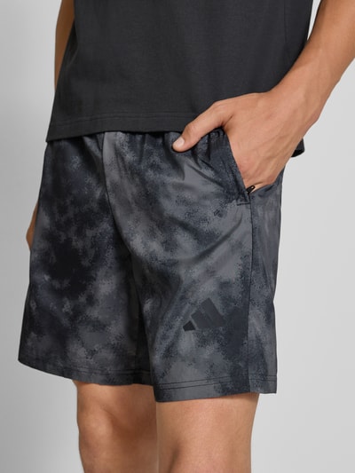 adidas Training Regular fit sweatshorts met elastische band, model 'Sea' Zwart - 3