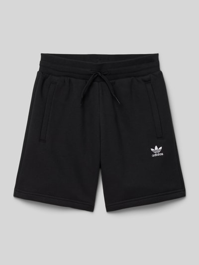 adidas Originals Regular Fit Sweatshorts mit Label-Stitching Black 1