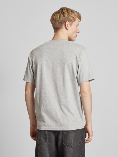 Dickies T-Shirt mit Label-Print Modell 'MAPLETON' Hellgrau Melange 5