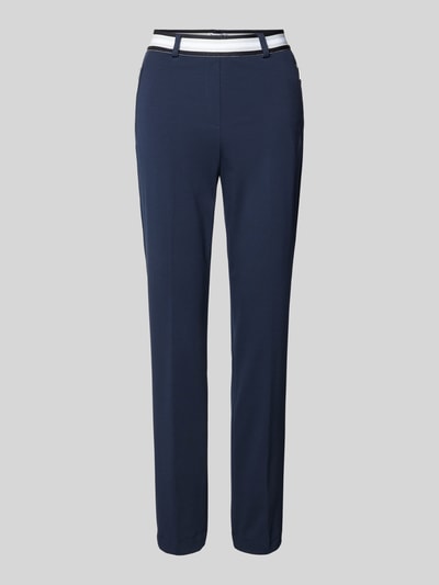 Raphaela By Brax Super slim fit broek met elastische band, model 'Lillyth' Marineblauw - 2