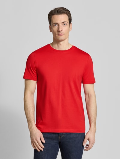 Christian Berg Men T-shirt z okrągłym dekoltem Czerwony 4