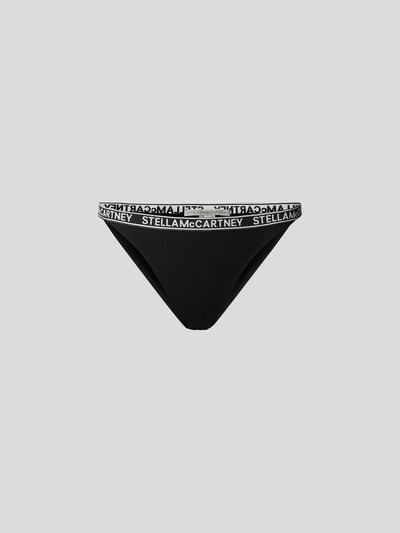 Stella Mc Cartney Slip mit Brand-Details Schwarz 2
