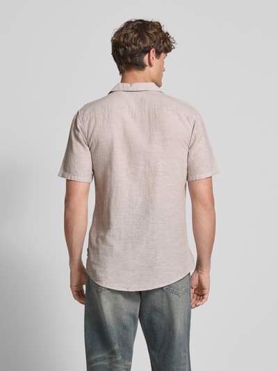 Only & Sons Vrijetijdsoverhemd met reverskraag, model 'CAIDEN' Beige - 5