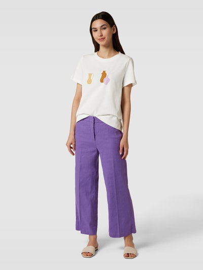 Tom Tailor T-Shirt mit Motiv-Print Offwhite 1